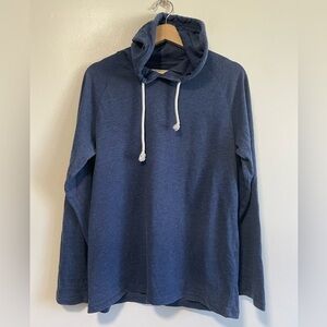 Celio Blue  Pull Over Hoodie